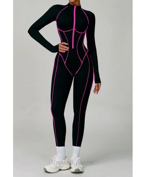 Гладкий комбінізон Leggings Body Crop Top Skin model 146